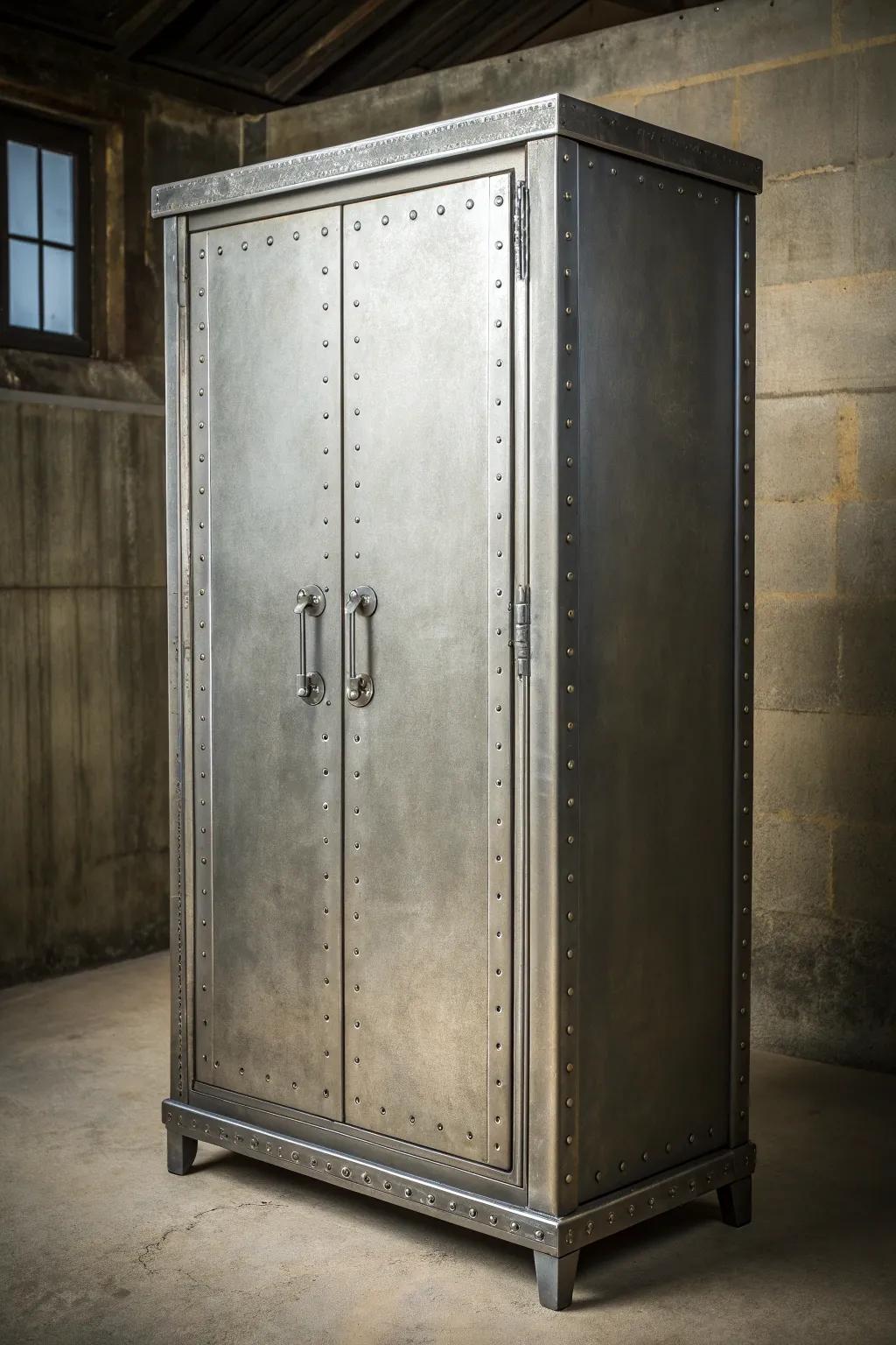 Elevate your space with the perfect blend of security and style: the ultimate metal ammo cabinet.