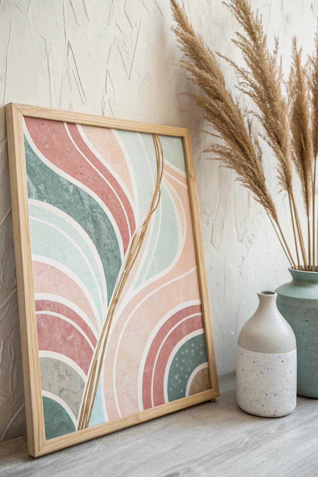 Unleash your creativity with abstract elegance—where simplicity meets artistic flair.