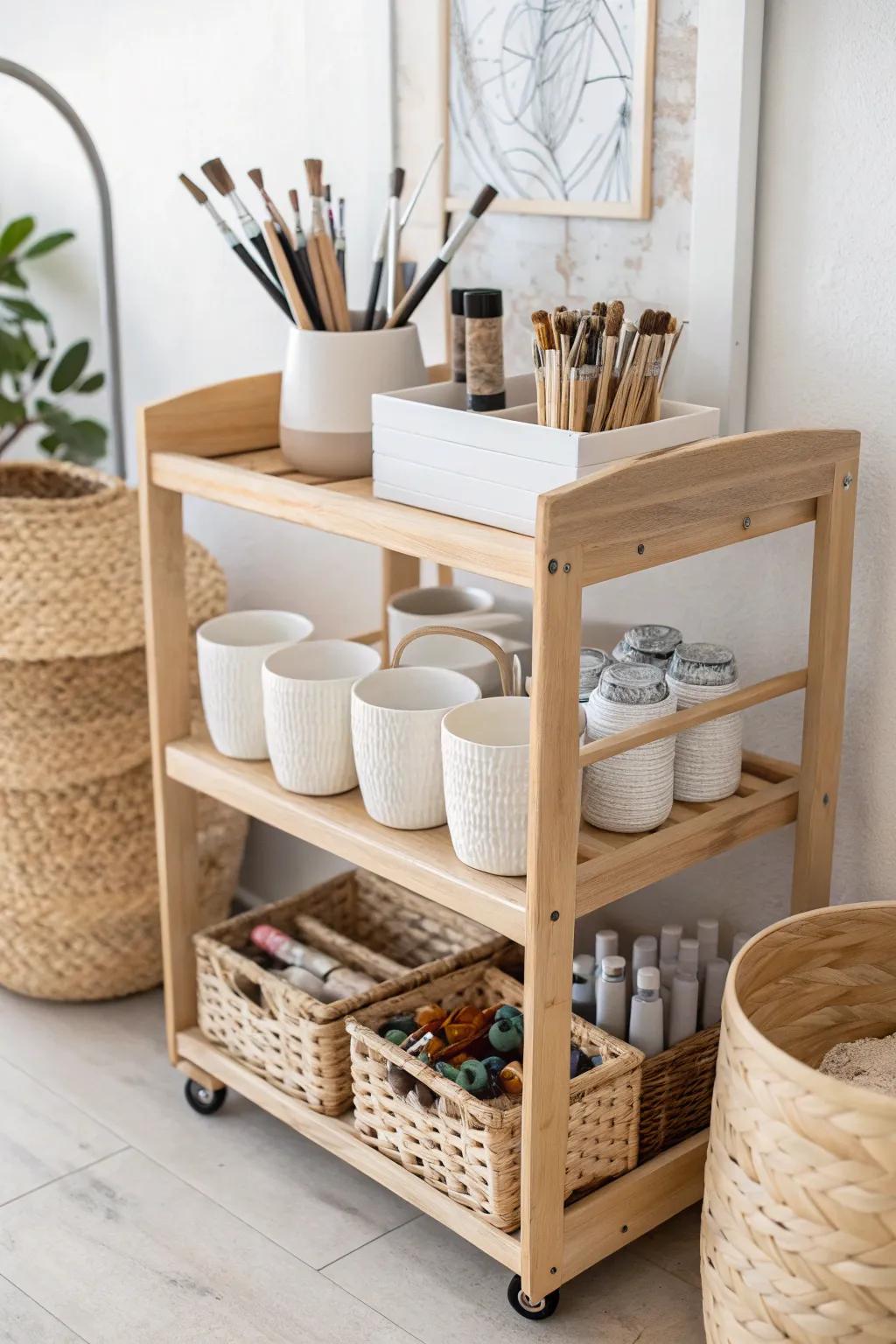 Transform chaos into creativity: Master the art of organization with minimalist charm.