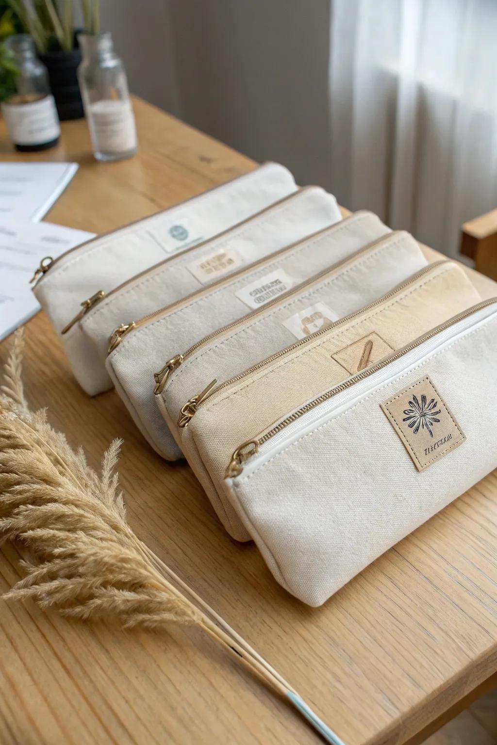 Elevate your game storage with minimalist zipper pouches – simplicity meets style.