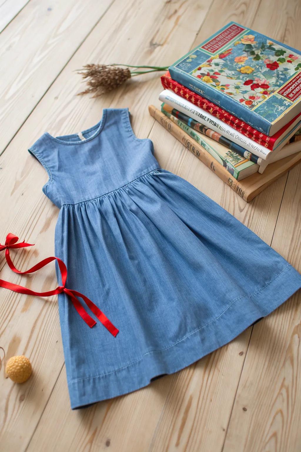 Transform her into the clever Matilda with a touch of simplicity and charm.