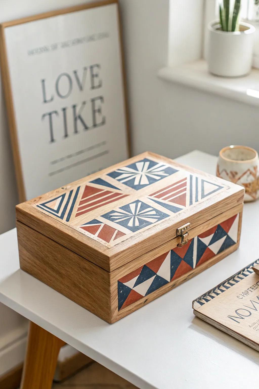 Transform simplicity into art with bold geometric designs. #CraftedBeauty #MinimalistElegance