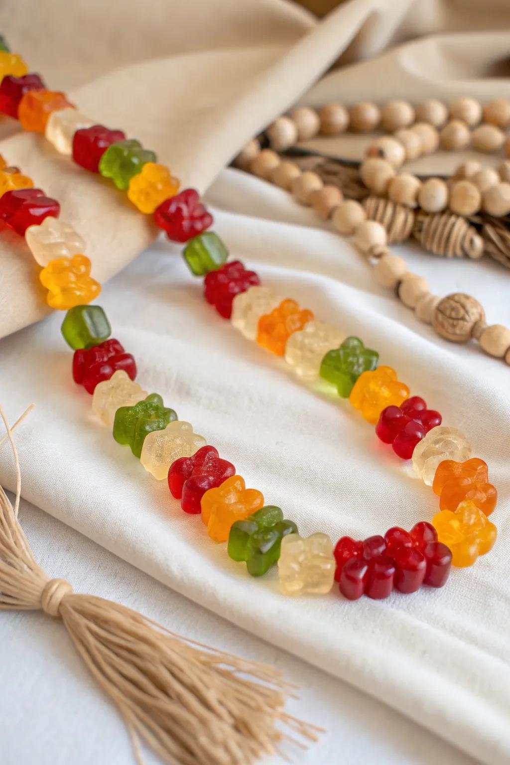 Gummy Bear Extravaganza: A playful blend of color and simplicity, perfect for adding a sweet touch to any celebration.