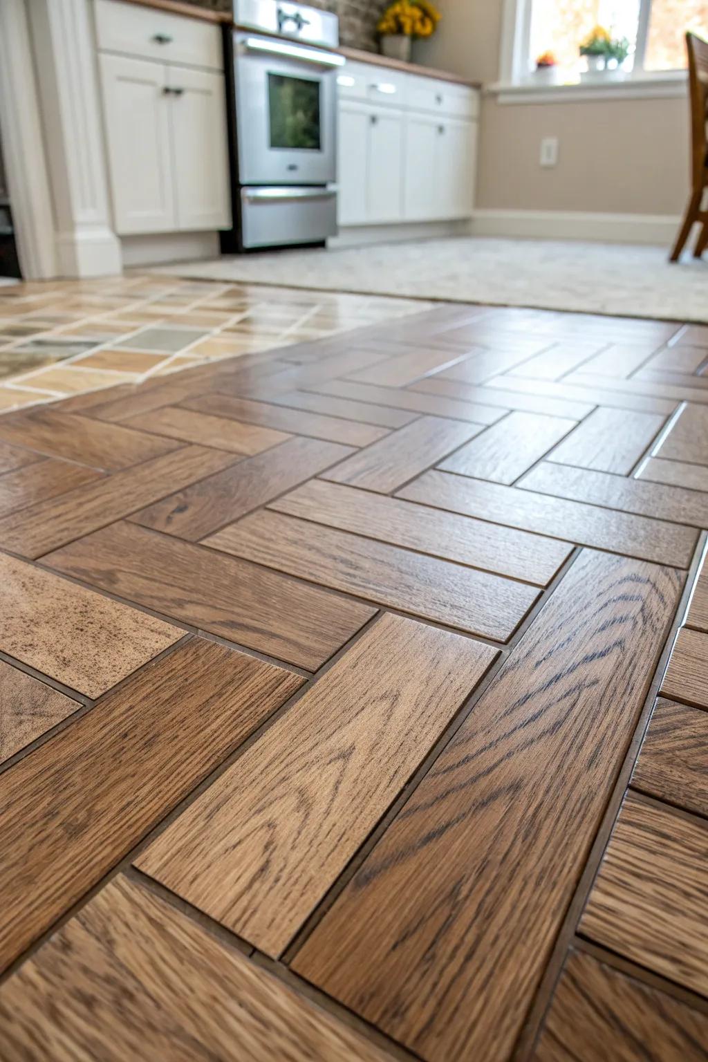 Transform your space with the elegance of DIY: Discover the charm of vinyl tiles.