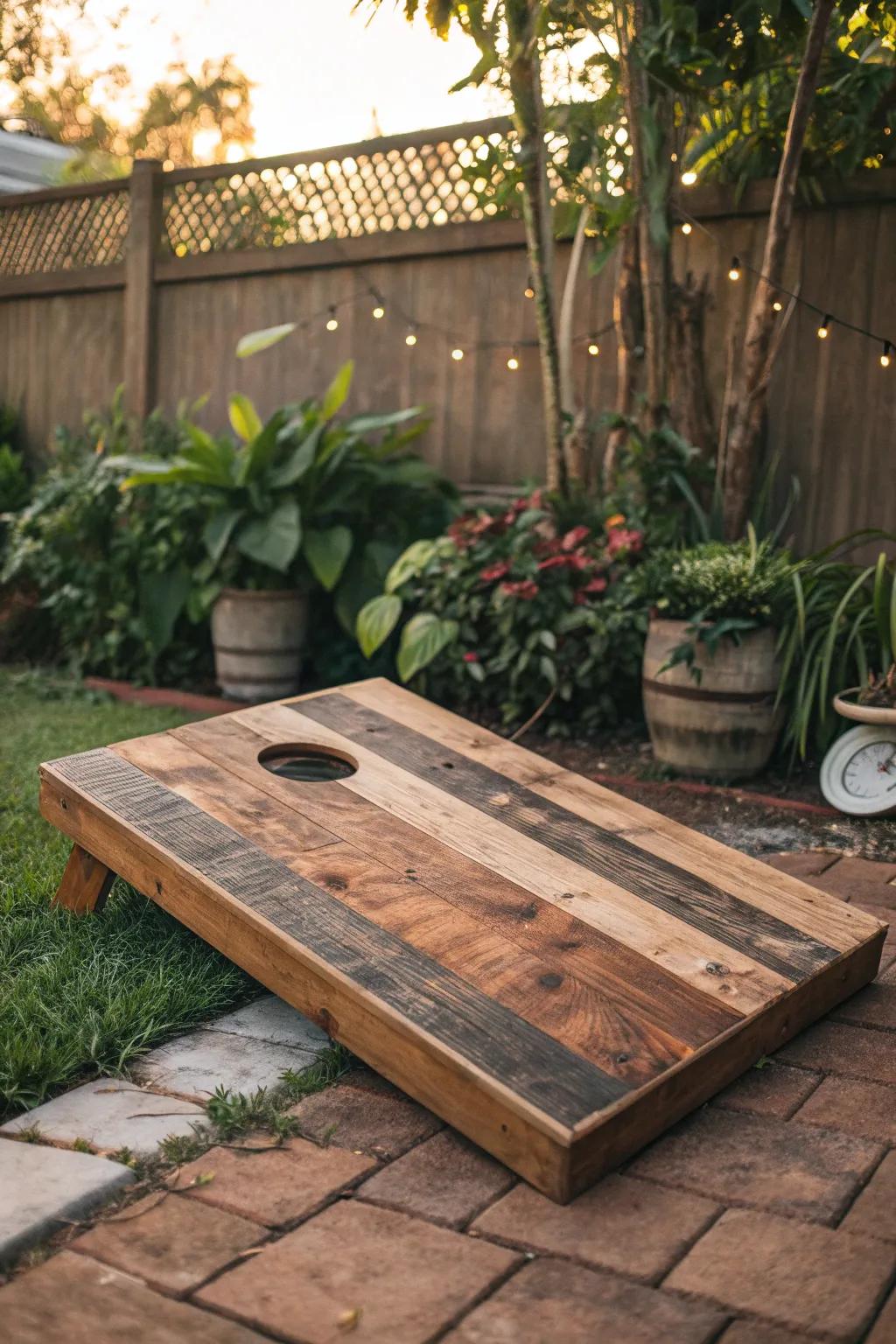 Elevate your garden party with a touch of rustic elegance.