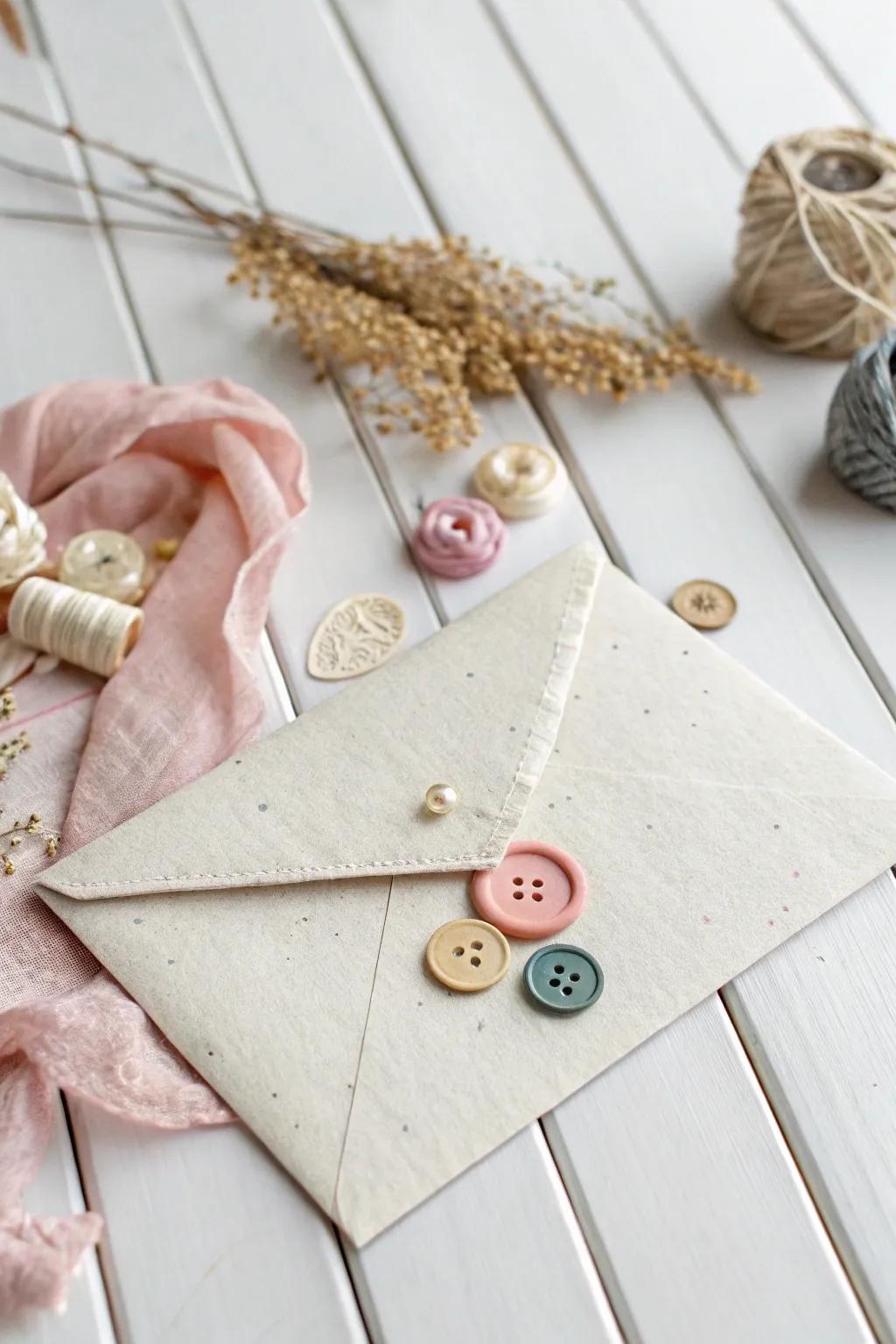 Elevate your gift-giving with creative envelope artistry – where simplicity meets personal flair.