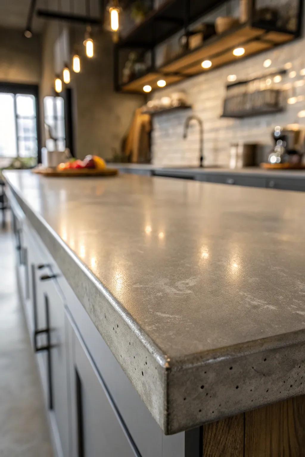 Sculpt Your Space: Embrace the Art of Concrete Countertops.