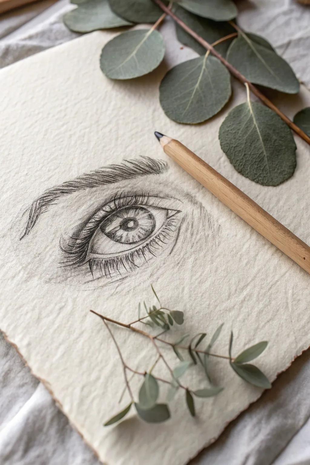Unveil the soul through the art of drawing. Capture emotions with every pencil stroke.