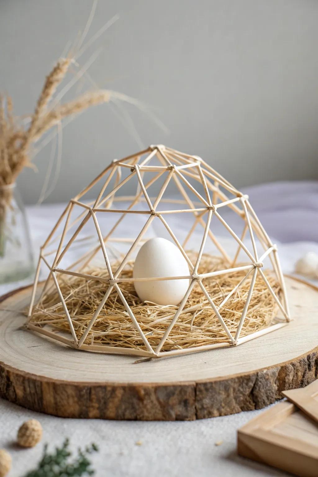 Crafted Simplicity: A Straw Fortress for Your Egg Drop Adventure