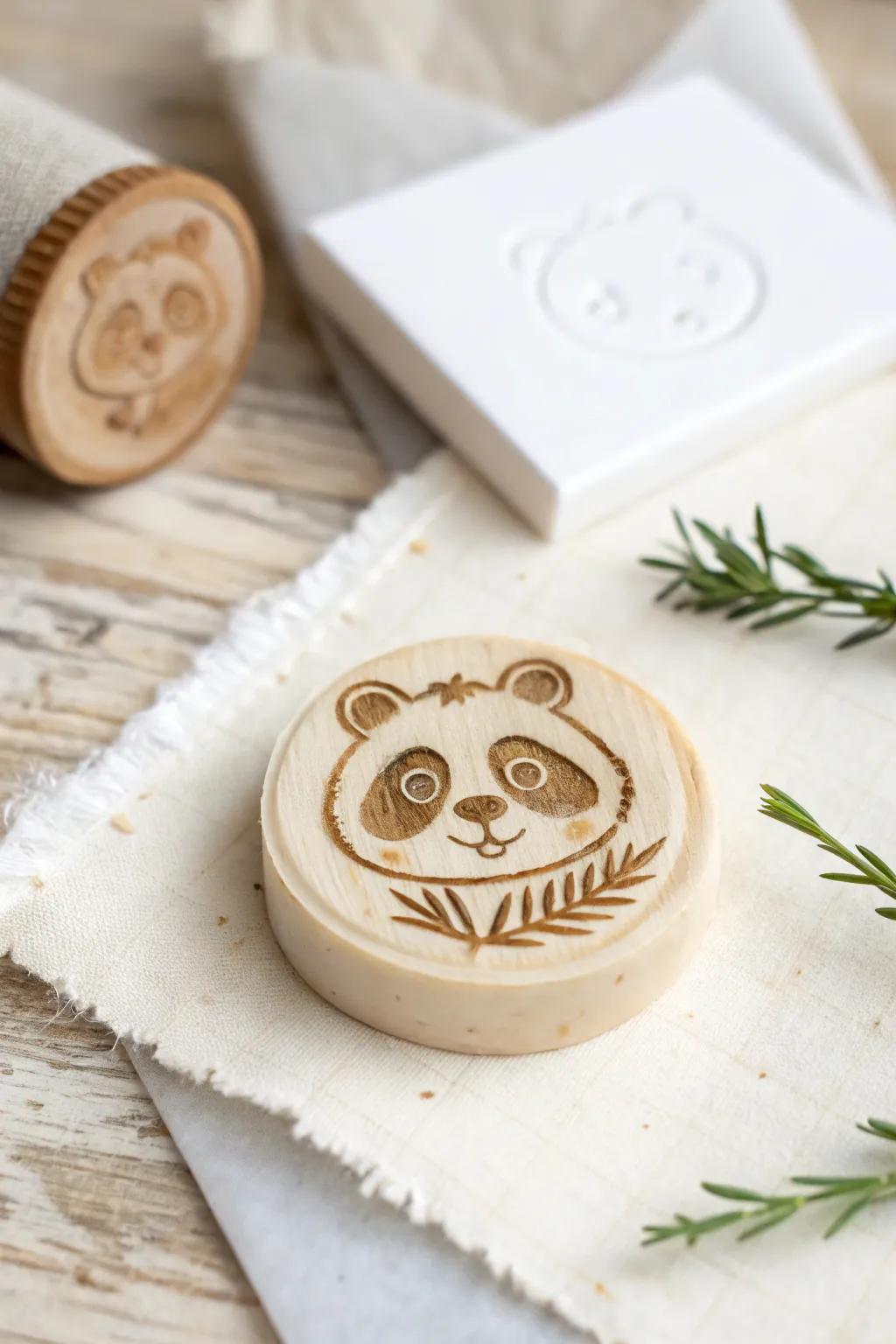 Craft your own charm with these delightful animal face eraser stamps.