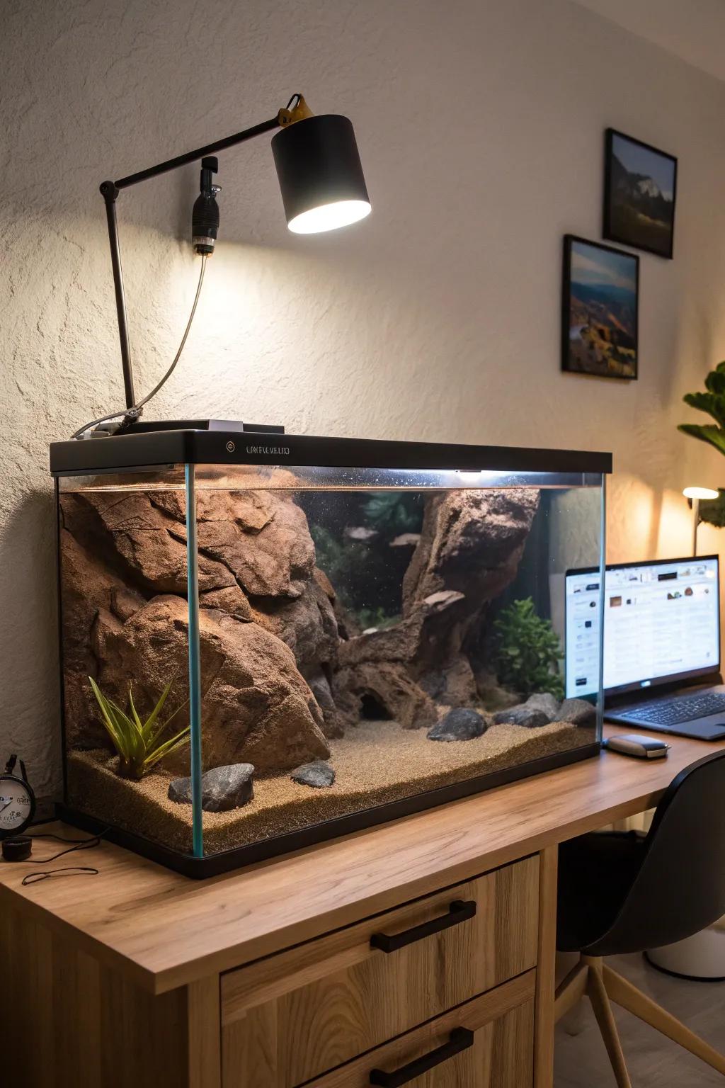 Bring the mystery of caves to your aquarium.