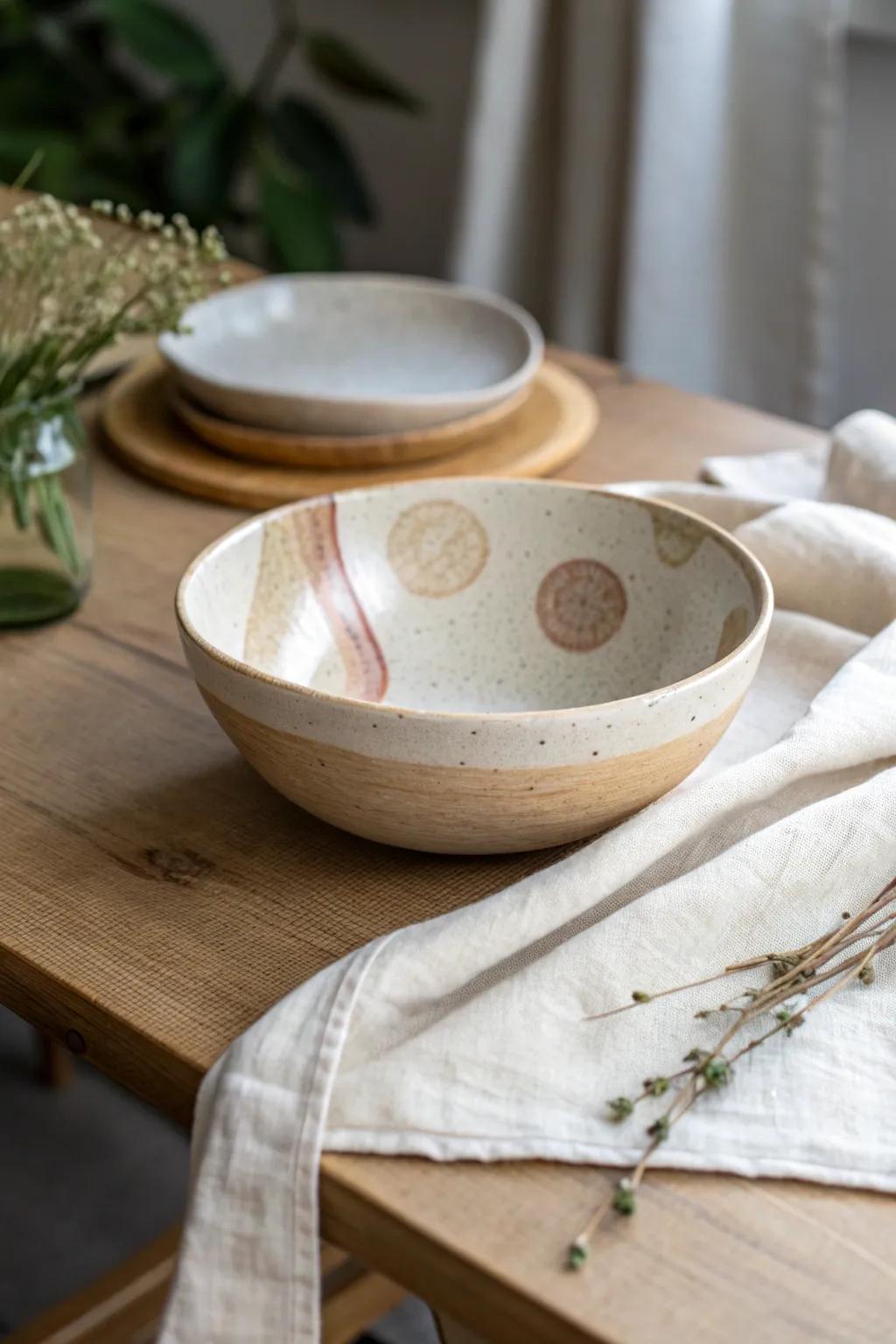 Elevate your dining experience with minimalist elegance: Discover the art of serving in style.