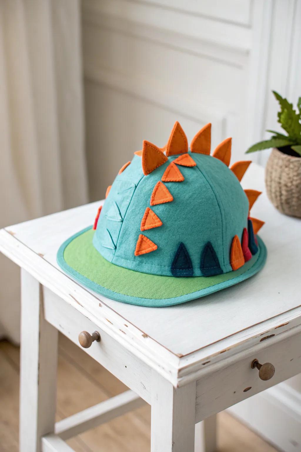 Unleash your inner dino with playful spikes and vibrant colors!