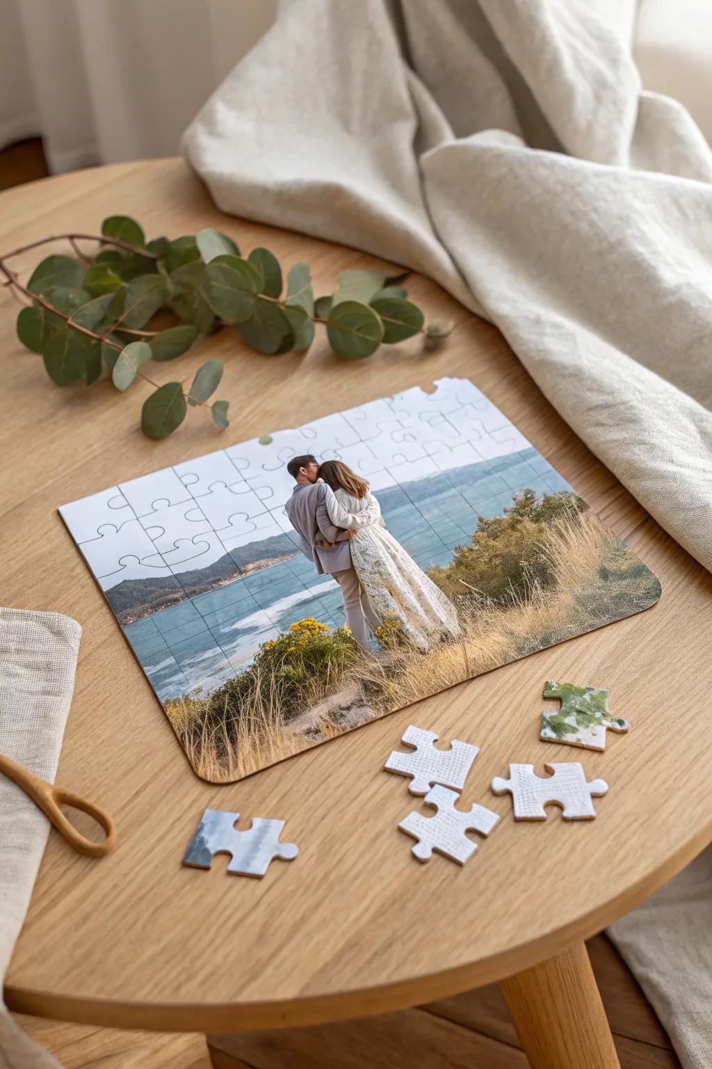 Craft a memory: Transform a beloved photo into a fun, interactive gift with a custom puzzle.