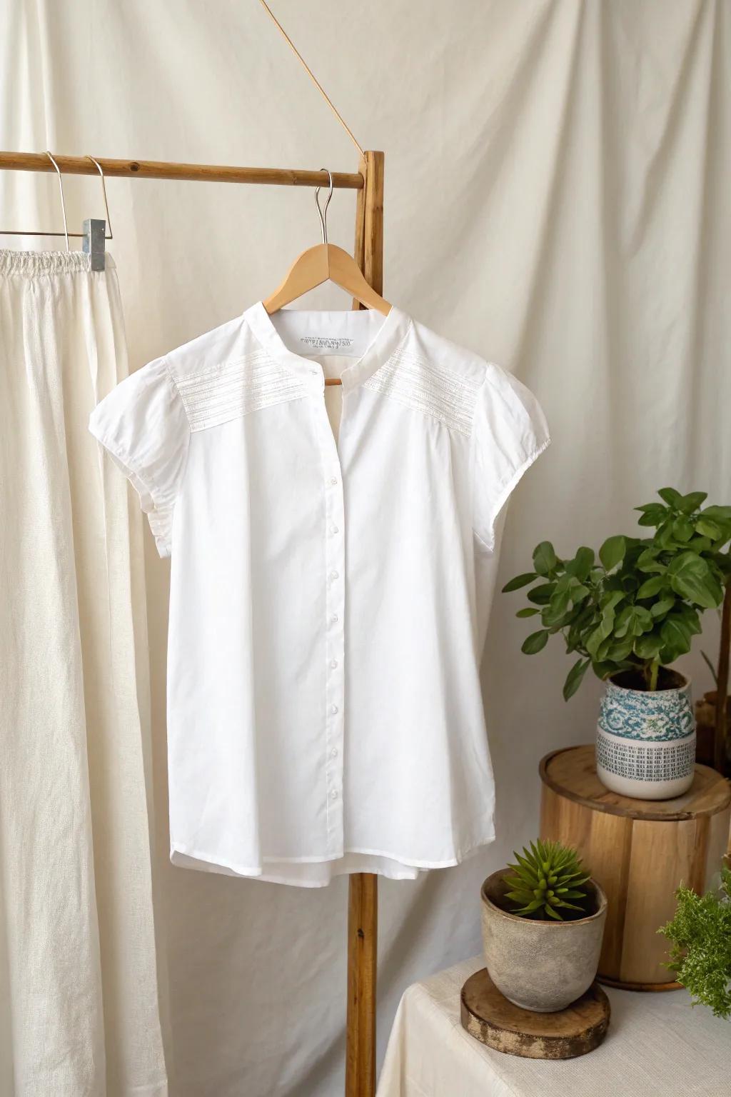 Elevate your wardrobe with chic cap sleeves—where minimalism meets style.