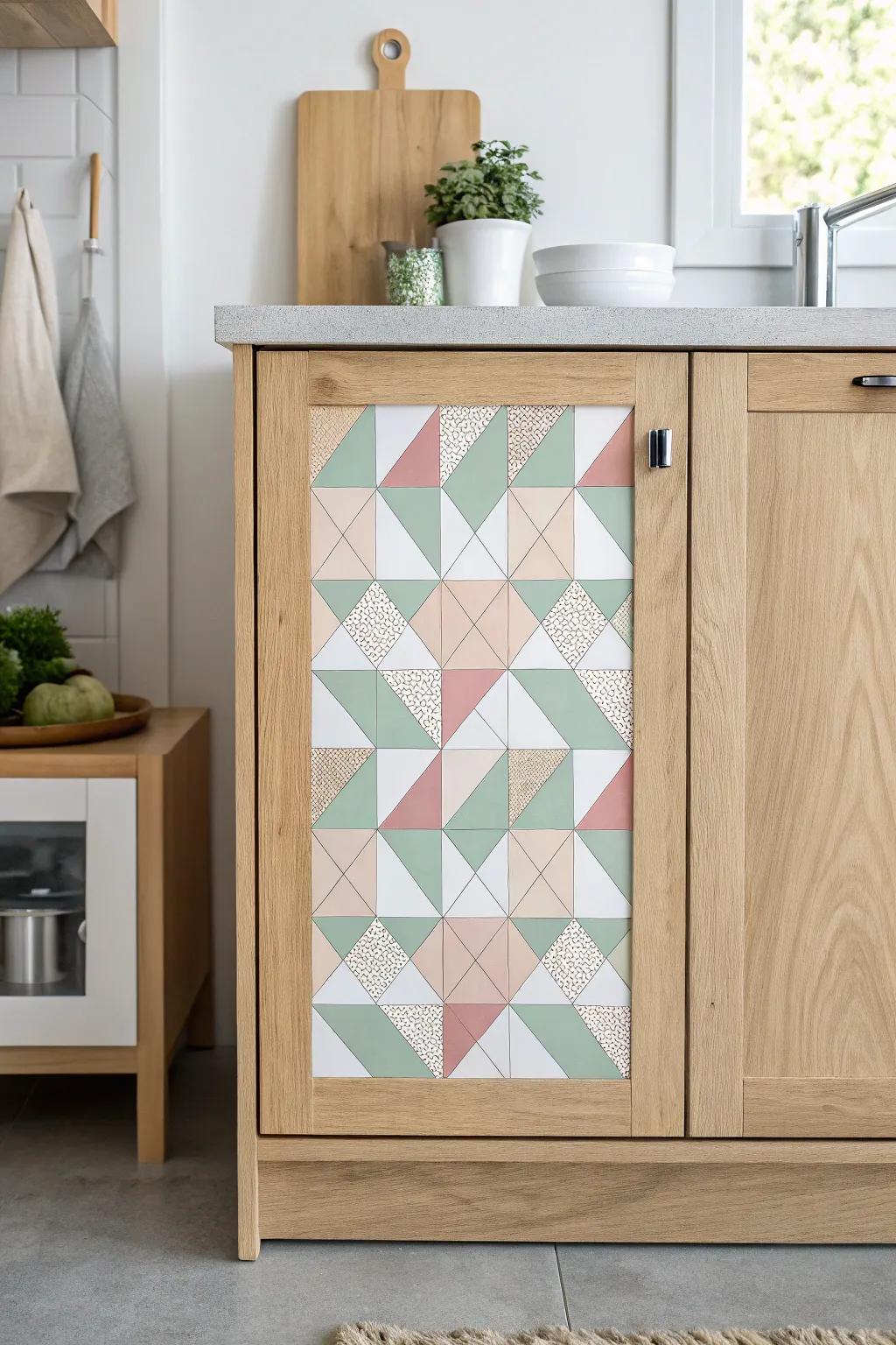 Elevate your kitchen with a touch of bohemian elegance and modern simplicity.