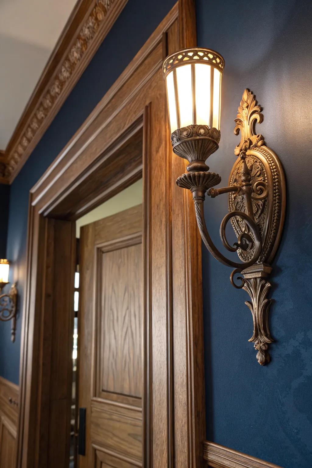 Illuminate your entrance with vintage charm and craftsmanship.