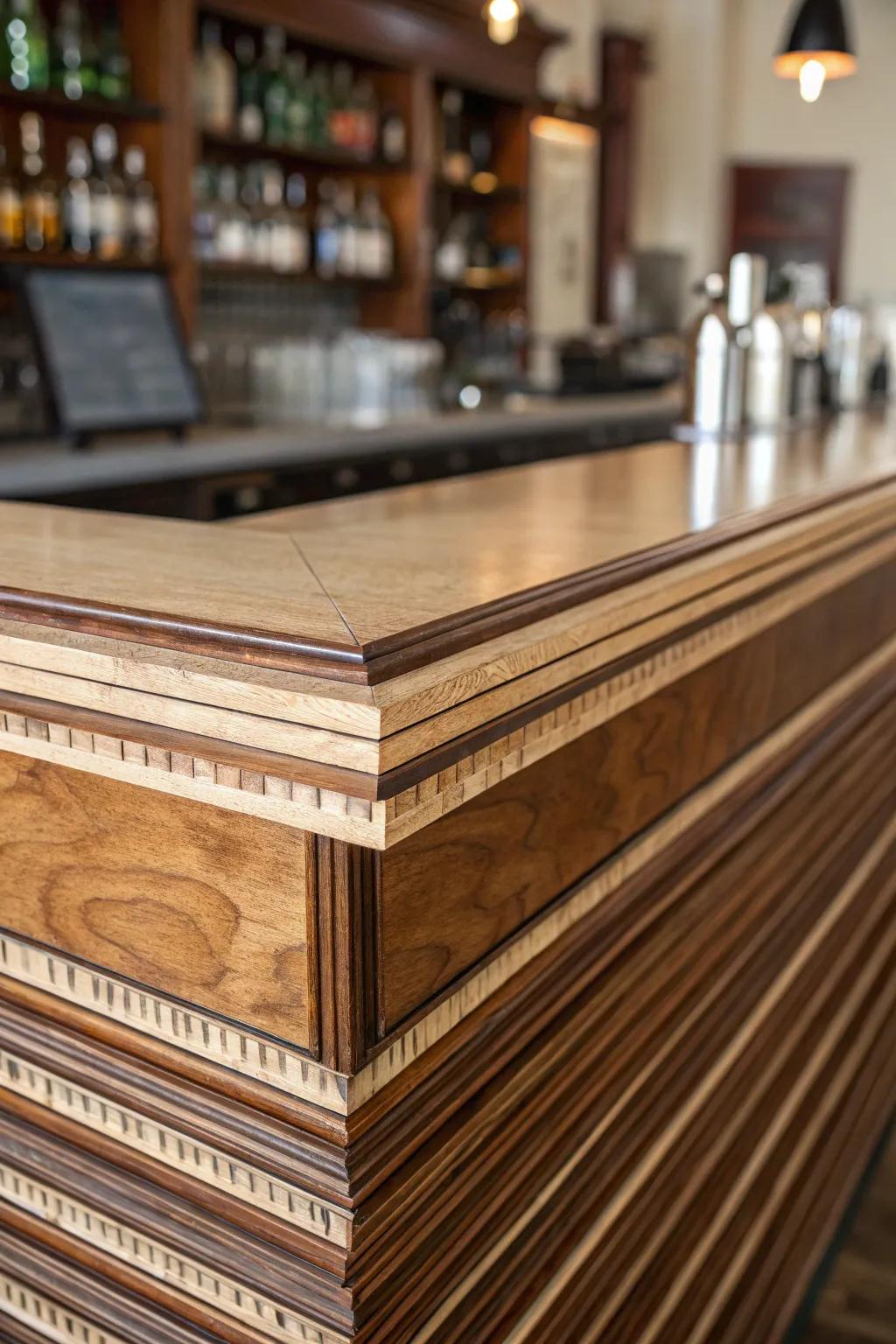 Layered Plywood Elegance: A Masterpiece of Craftsmanship