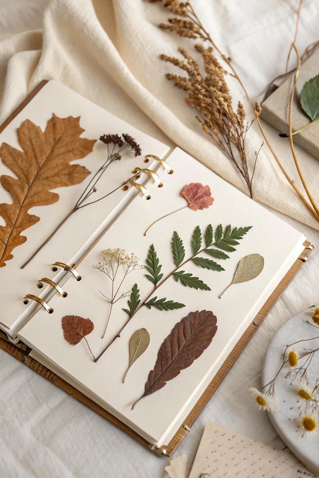 Capture the essence of nature with beautifully crafted scrapbook pages that soothe the soul.