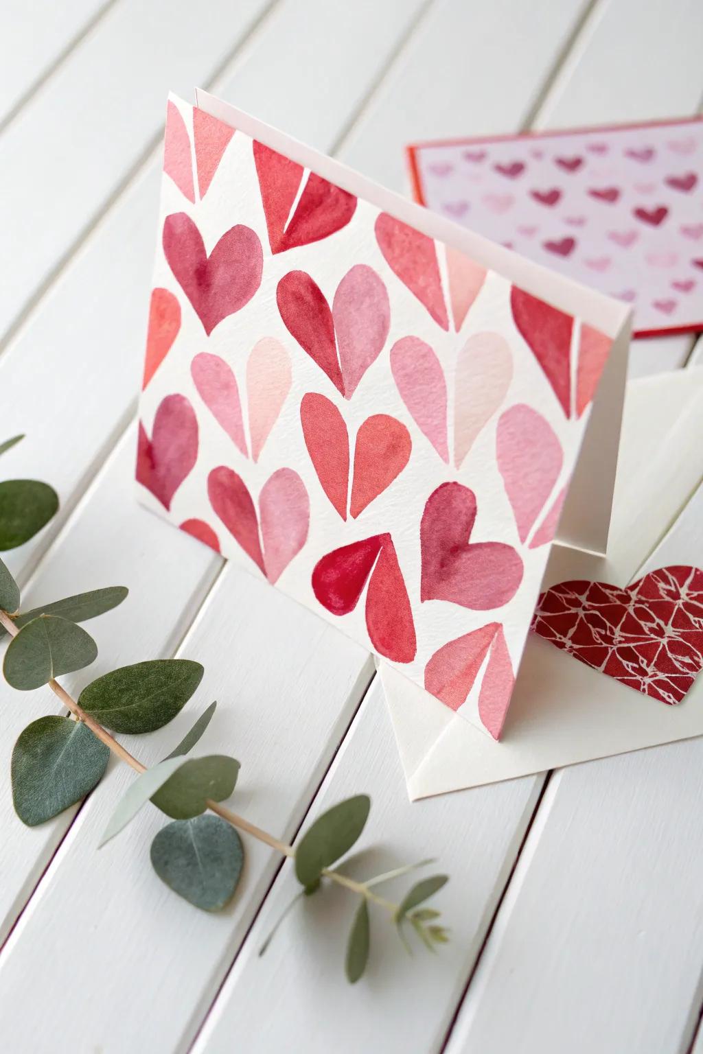 Craft your love with watercolor wonders: simple, stunning, and from the heart.