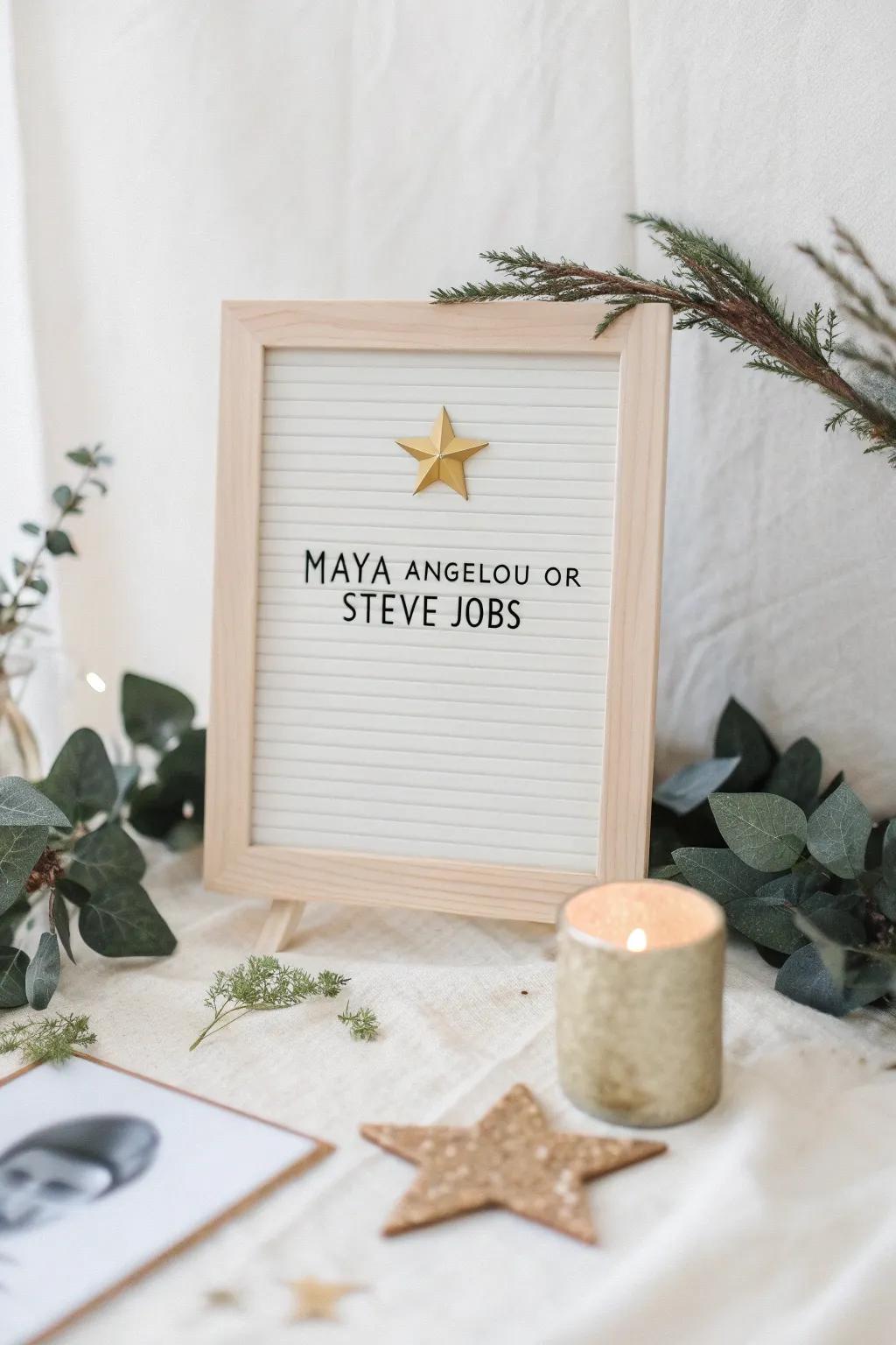 Elevate your aspirations with a vision board that inspires greatness and celebrates your journey towards recognition.