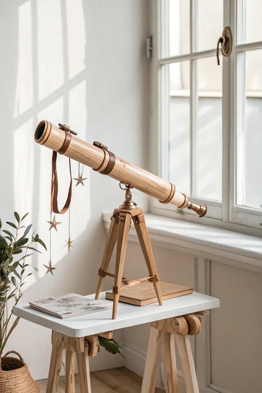 Follow the guiding star with this charmingly simple Wise Men Star Telescope craft.