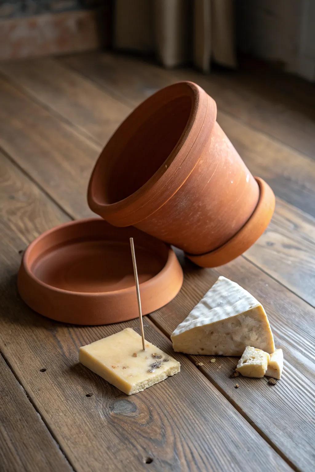 Ingenious and rustic: Craft your own classic mouse trap with a touch of nostalgia.