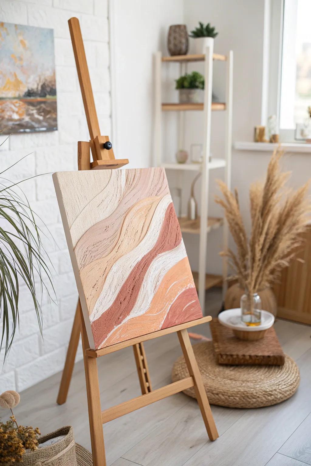 Elevate your space with the timeless elegance of textured brushstrokes. Discover the beauty in simplicity and craftsmanship.