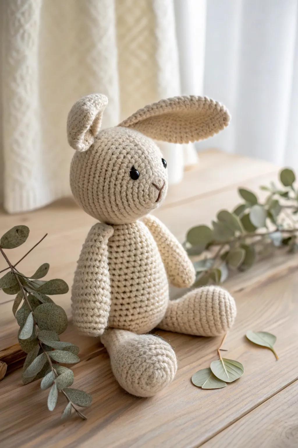 Fall in love with every stitch—begin your amigurumi journey with this charming bunny!