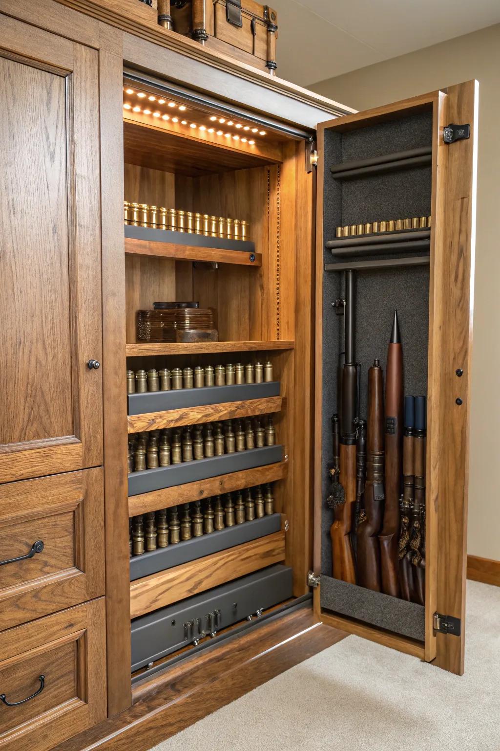 Elevate your ammo storage with customizable craftsmanship.