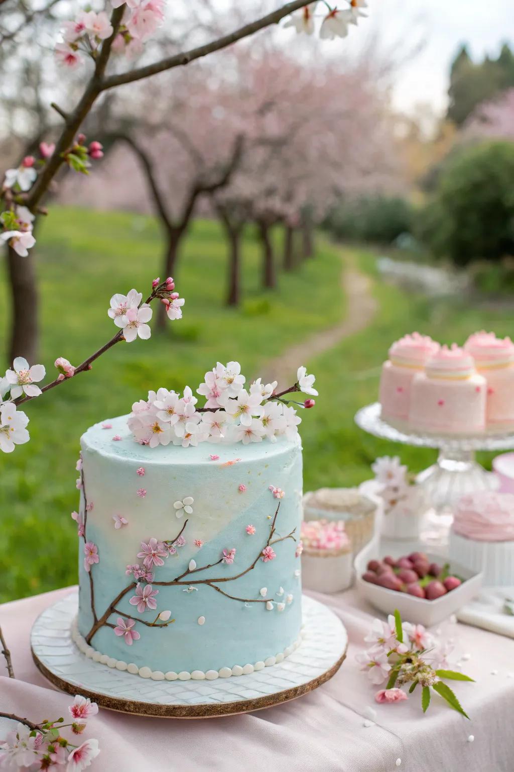 A pastel dream cake perfect for a fairy tale celebration.