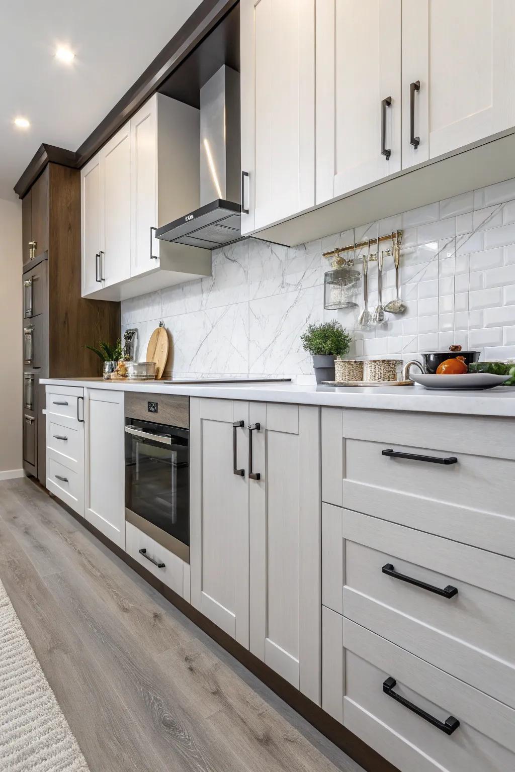 Refaced cabinets offer a fresh look without the high cost.