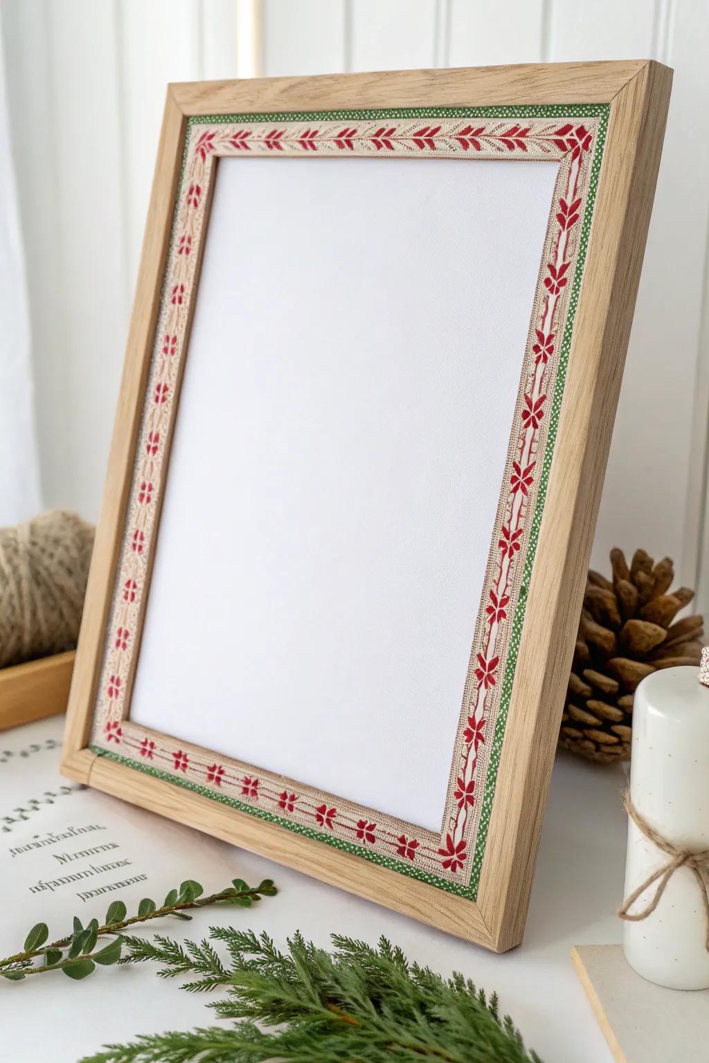 Add a festive touch to your notes with handcrafted holiday borders!