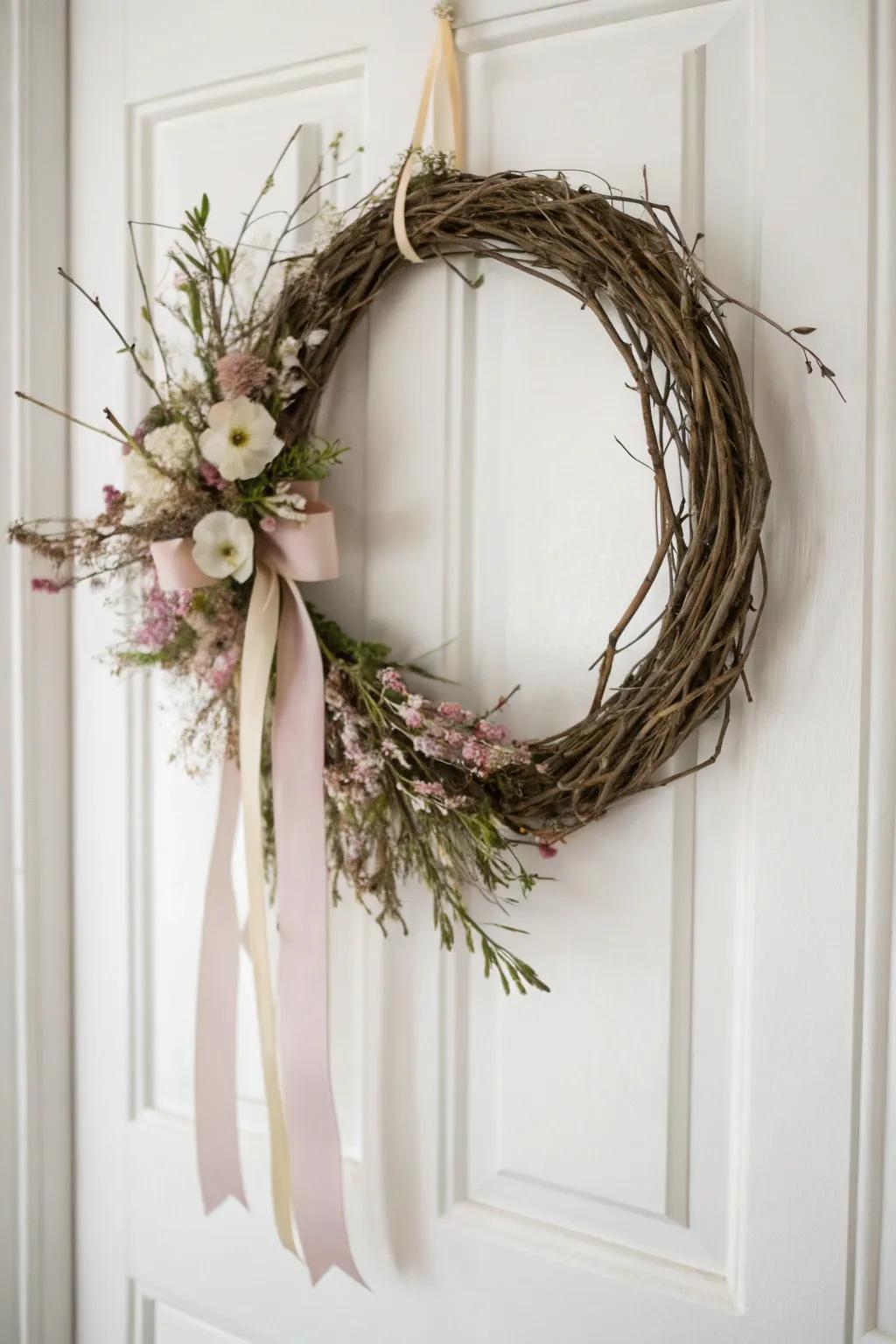 Embrace the beauty of each season with a handcrafted wreath that welcomes you home.
