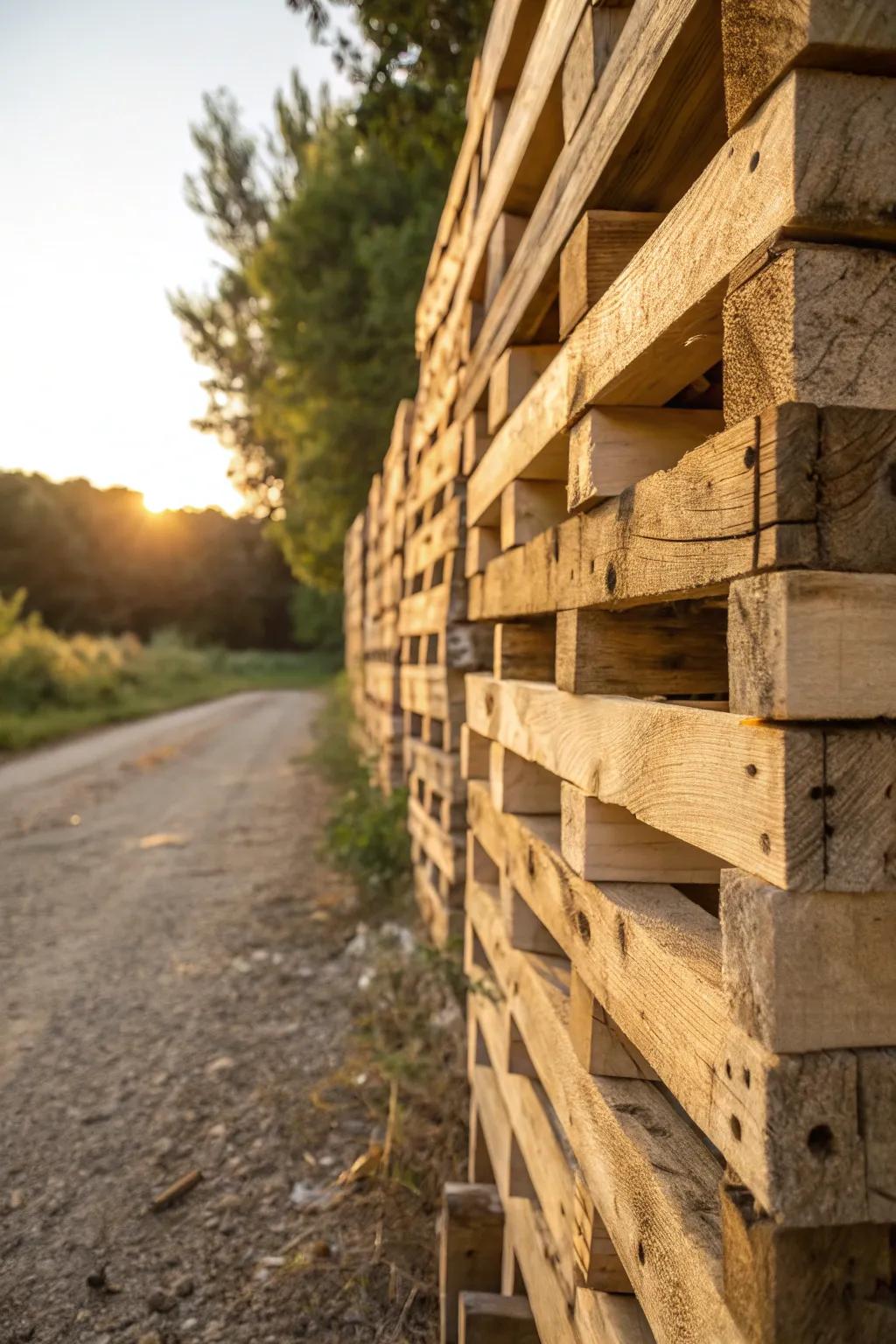 Craft a rustic horse shelter with recycled pallet walls—budget-friendly and eco-conscious.