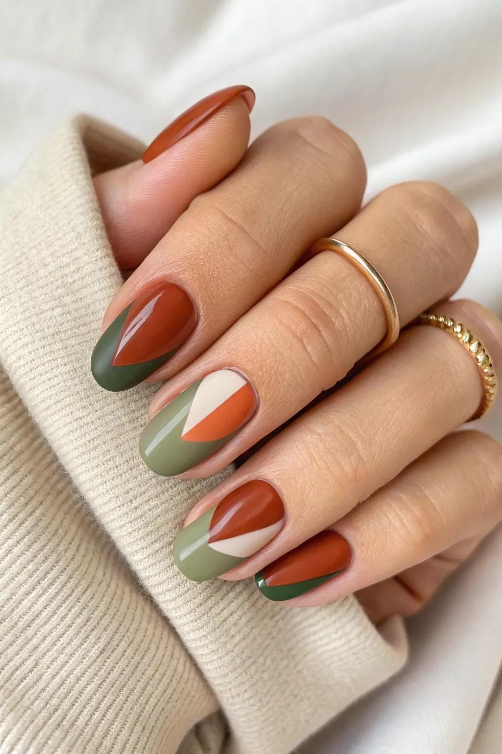 Embrace the beauty of simplicity with stunning negative space nail art. Let your nails make a chic statement with bold colors and modern design.