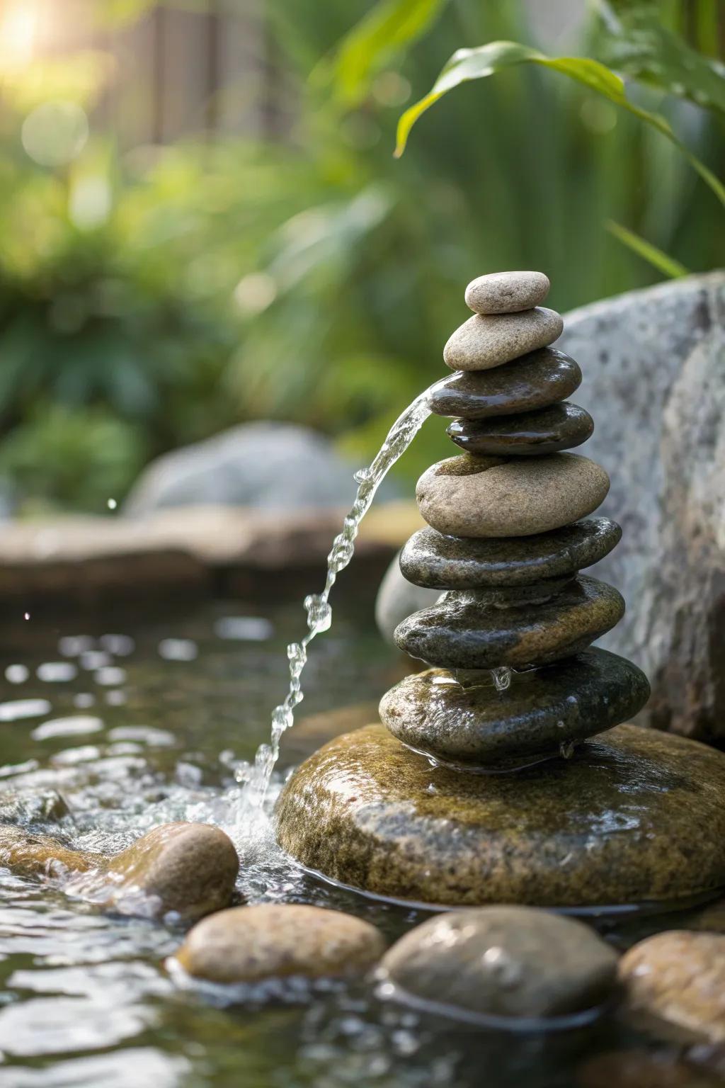 Transform your space into a serene oasis with this DIY miniature zen pond waterfall.