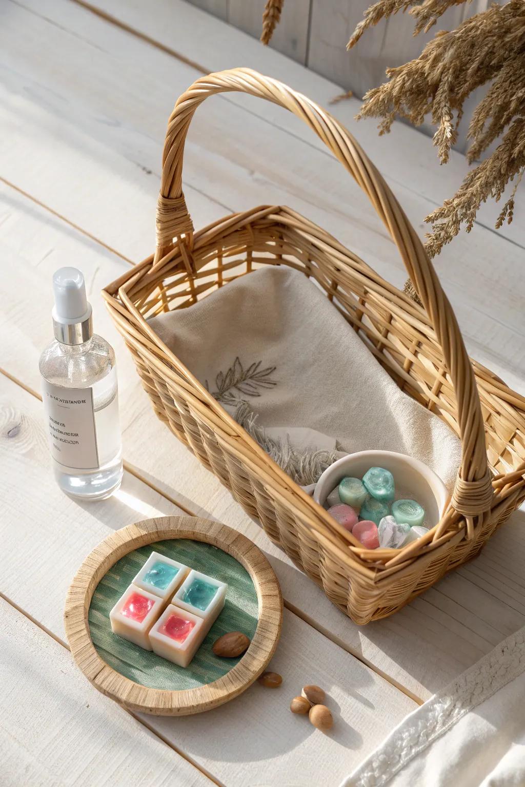 Elevate dorm life with a touch of freshness and simplicity.
