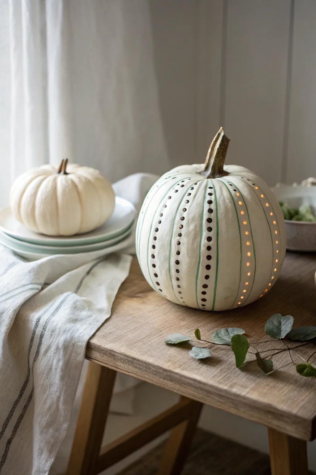 Illuminate your nights with enchanting glow-in-the-dark pumpkins, where simplicity meets magic.