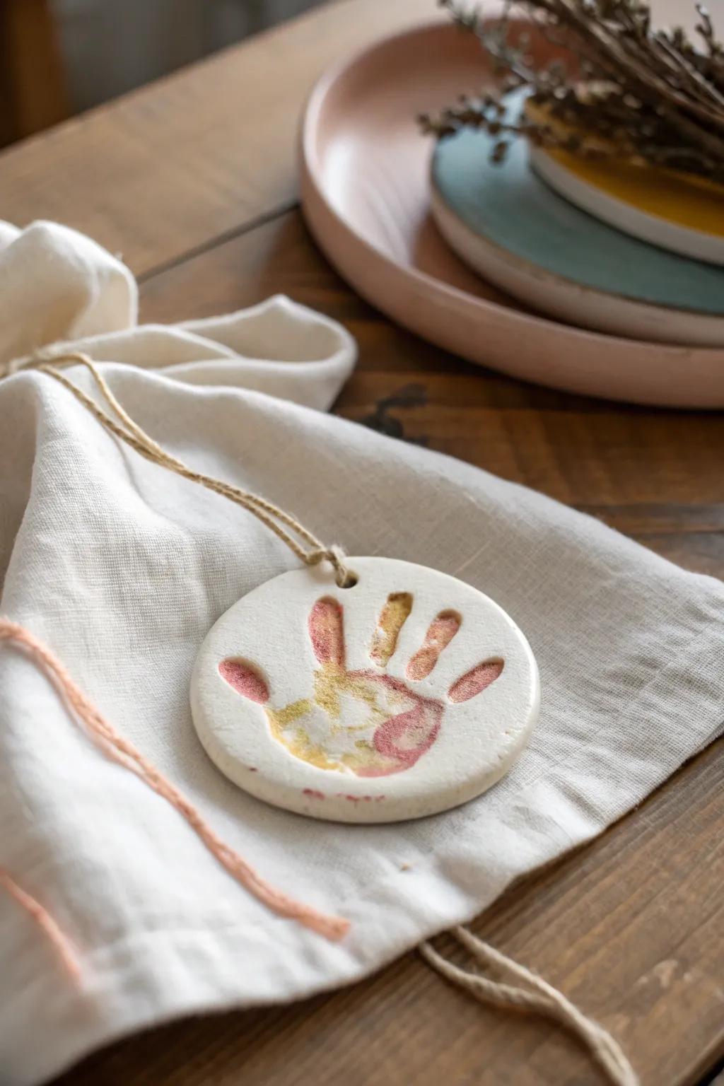 Cherish little moments with handmade salt dough treasures. #HandmadeMemories