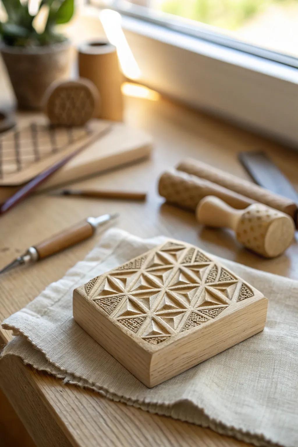 Craft your creativity with minimalist geometric stamps—where simplicity meets sophistication.