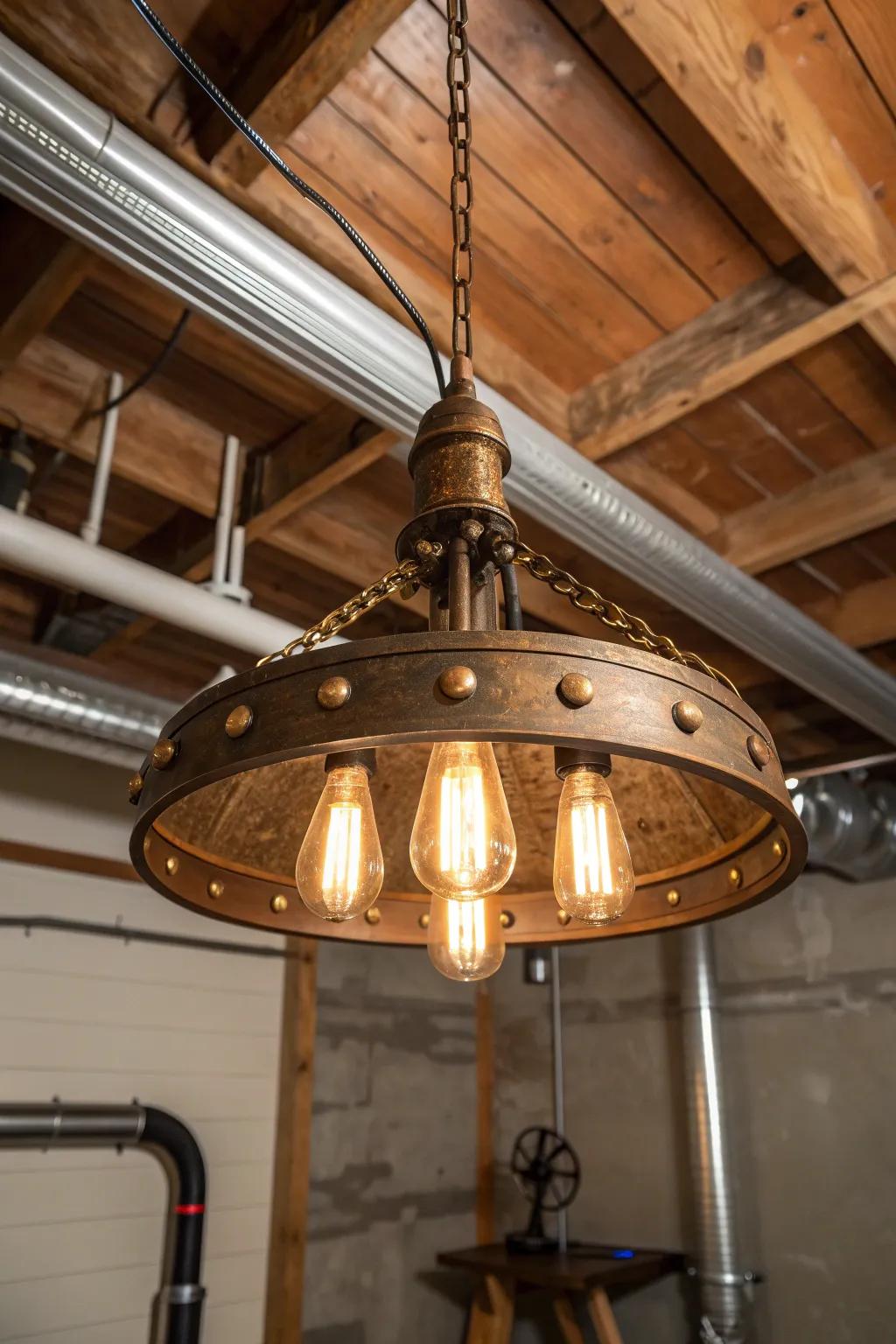 Illuminate your space with industrial charm — where raw meets refined.