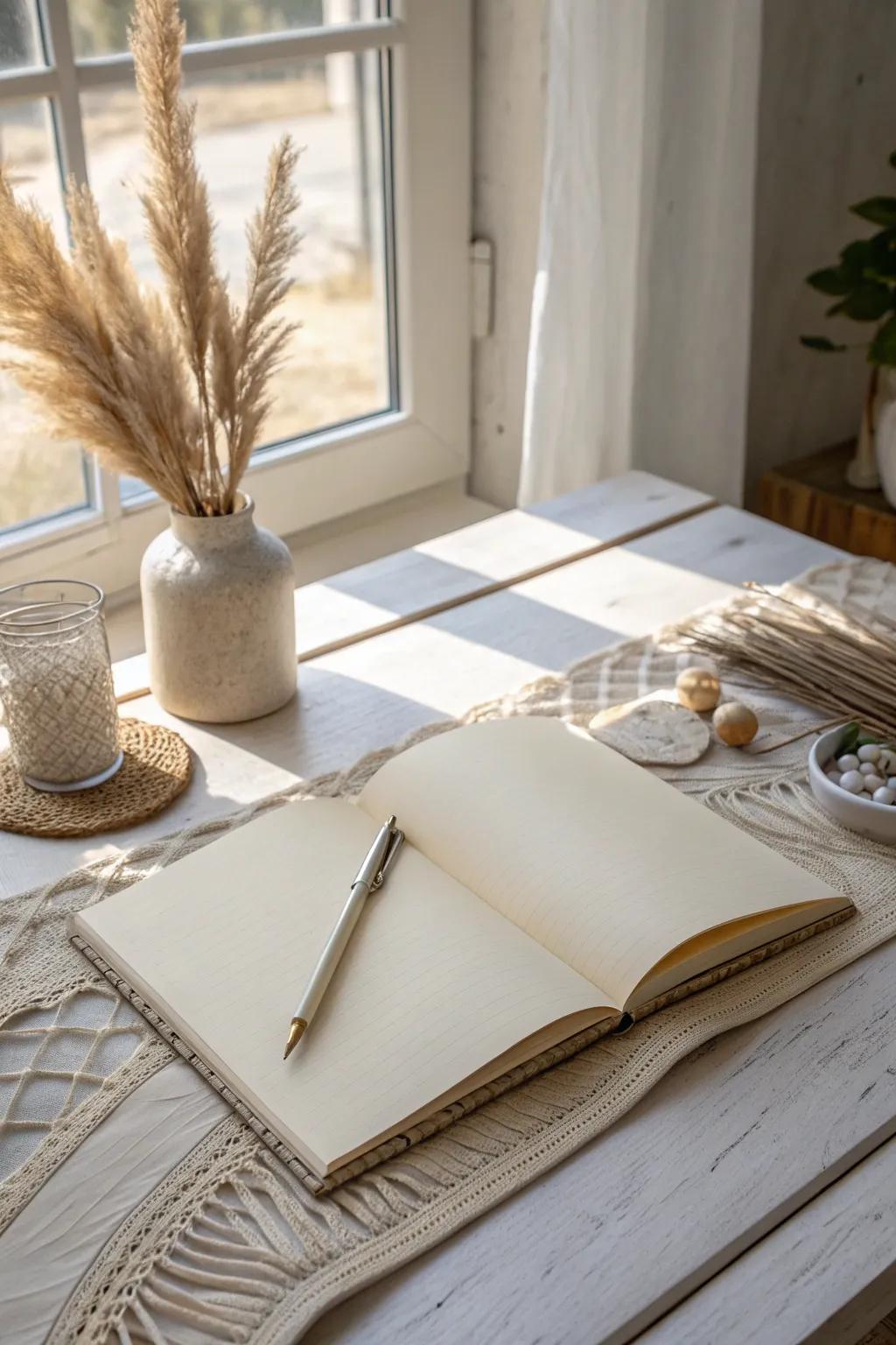 Capture memories with a touch of elegance: Interactive guest book pages for your family reunion.