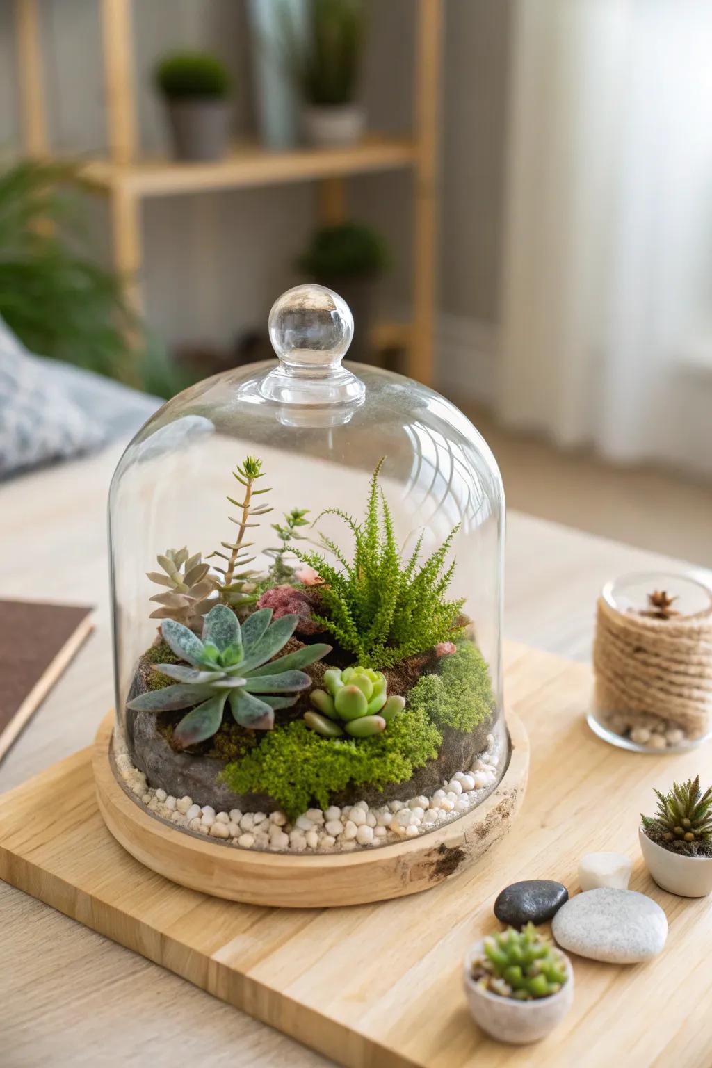 Create your own little oasis with a DIY terrarium kit – a touch of nature crafted with love.