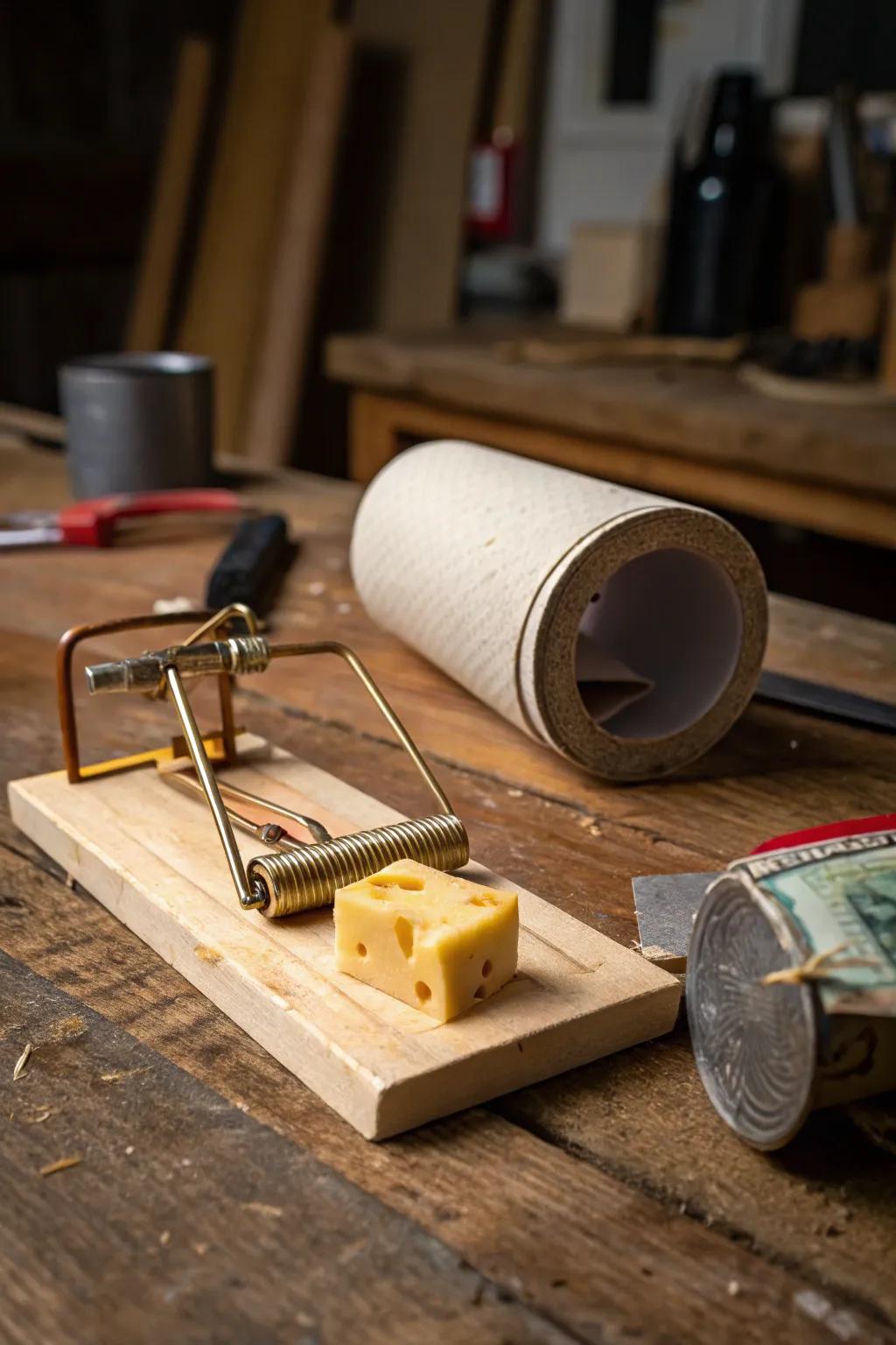 Ingenious Balance: Crafting a Clever Mouse Trap with a Creative Twist