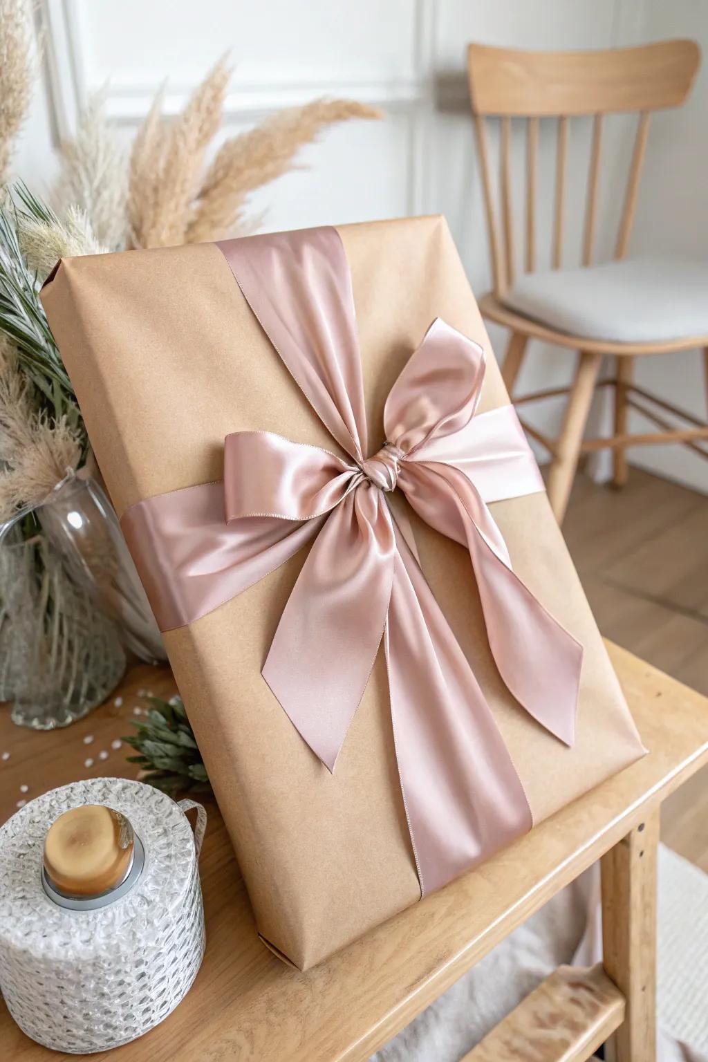 Elevate your gift-giving with a lush double loop bow, perfect for making any present feel truly special.