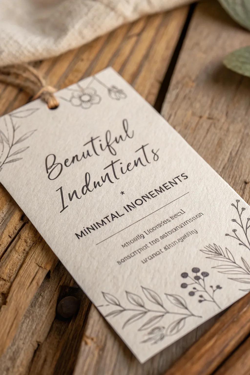 Elevate your homemade creations with a touch of professional charm. 🌿✨