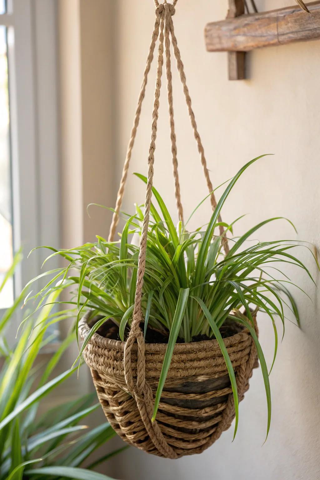 Elevate your space with a floating garden of lemongrass charm.