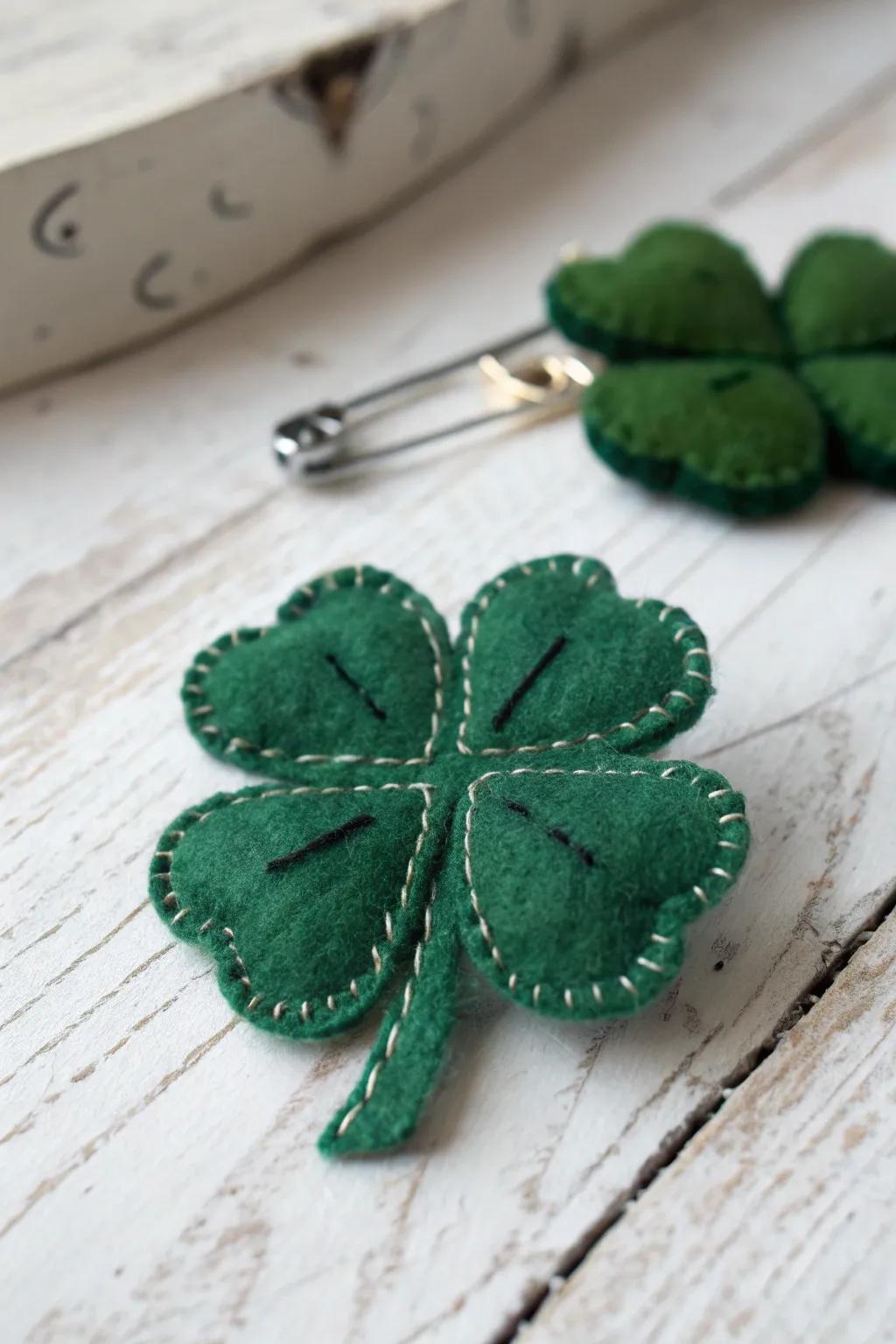 Embrace the luck of the Irish with handcrafted elegance. 🌿✨