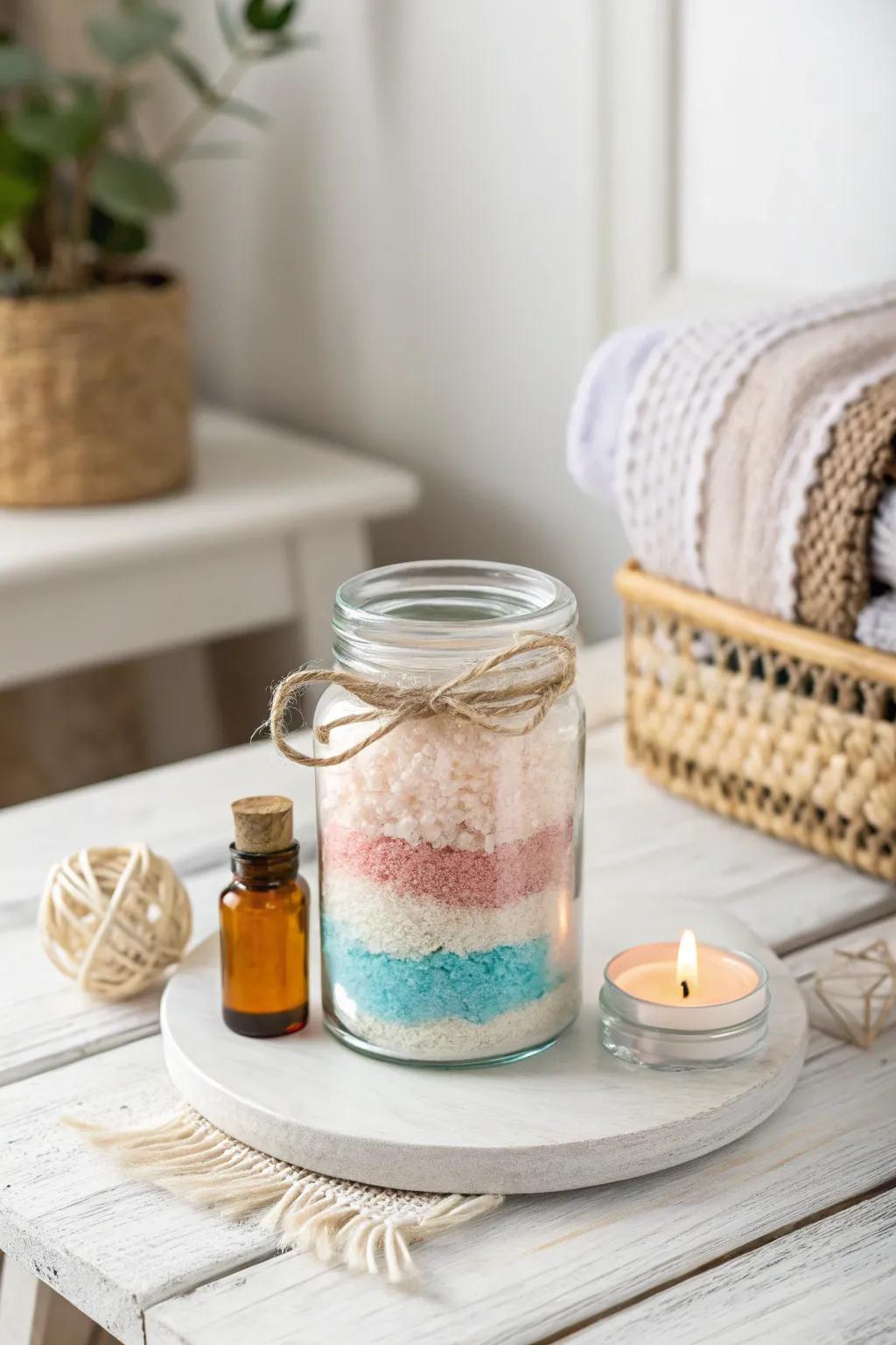 A touch of spa luxury in a jar: perfect for gifting moments of tranquility.